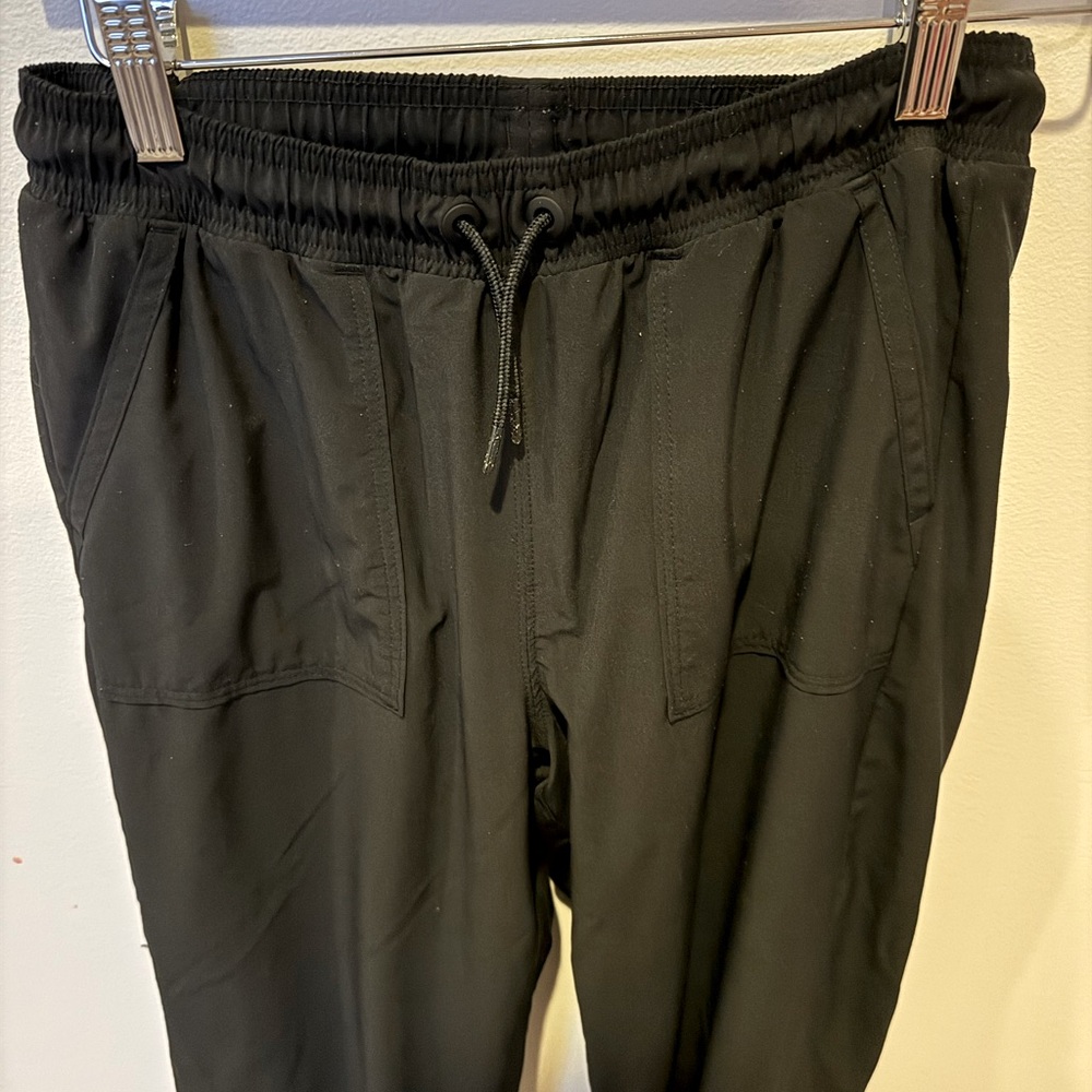 Athleta Girls black joggers